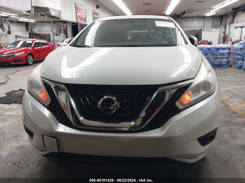 2017 Nissan Murano S VIN: 5N1AZ2MG1HN197395 Lot: 40181429