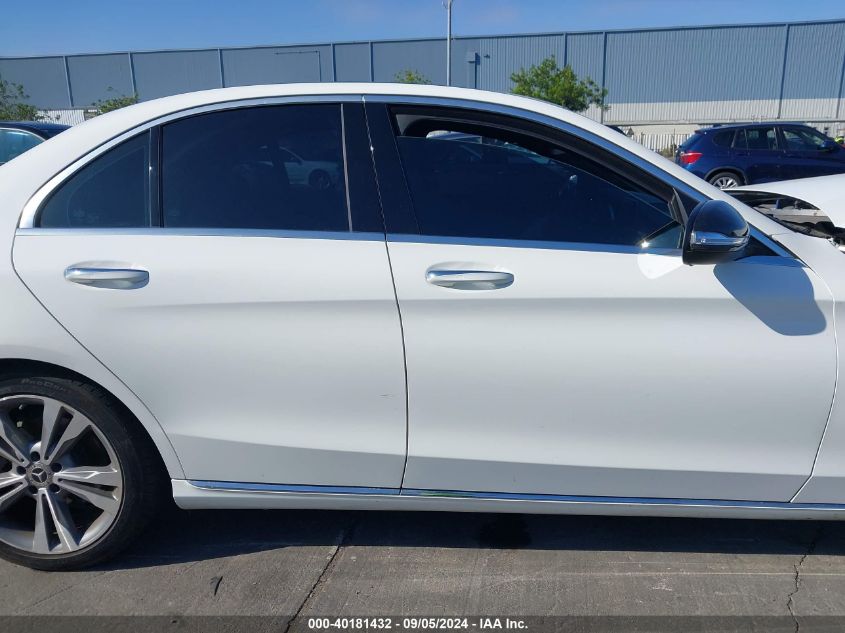 2018 Mercedes-Benz C 300 300 VIN: 55SWF4JB8JU254847 Lot: 40181432