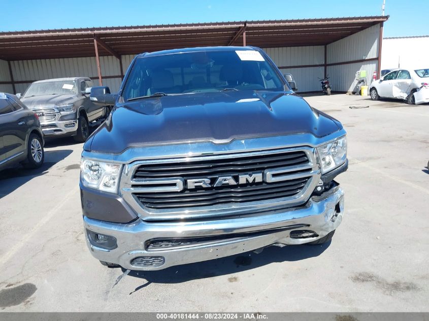 2021 Ram 1500 Big Horn Quad Cab 4X2 6'4 Box VIN: 1C6RREBG2MN501573 Lot: 40181444