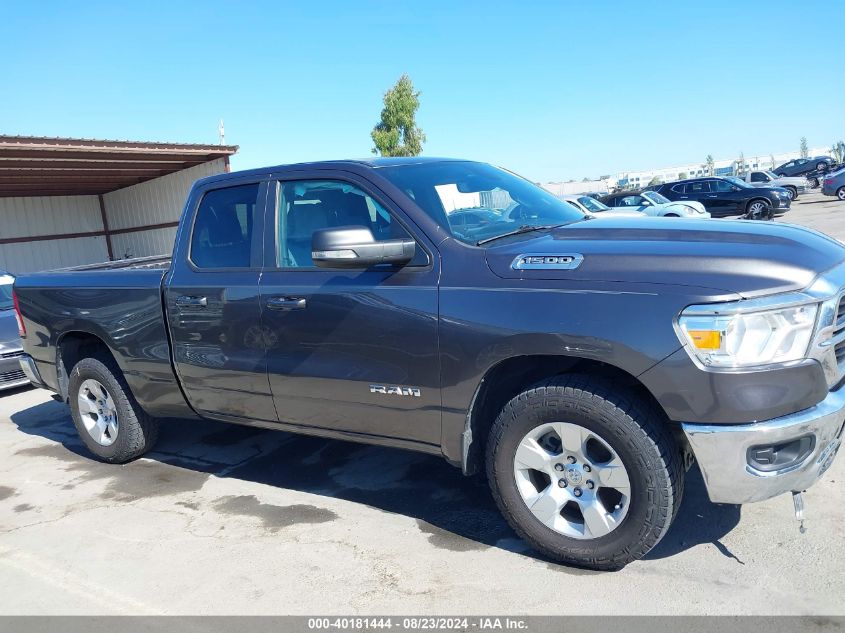 2021 Ram 1500 Big Horn Quad Cab 4X2 6'4 Box VIN: 1C6RREBG2MN501573 Lot: 40181444