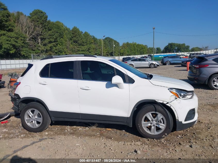 2020 Chevrolet Trax Fwd Lt VIN: 3GNCJLSB4LL227488 Lot: 40181457