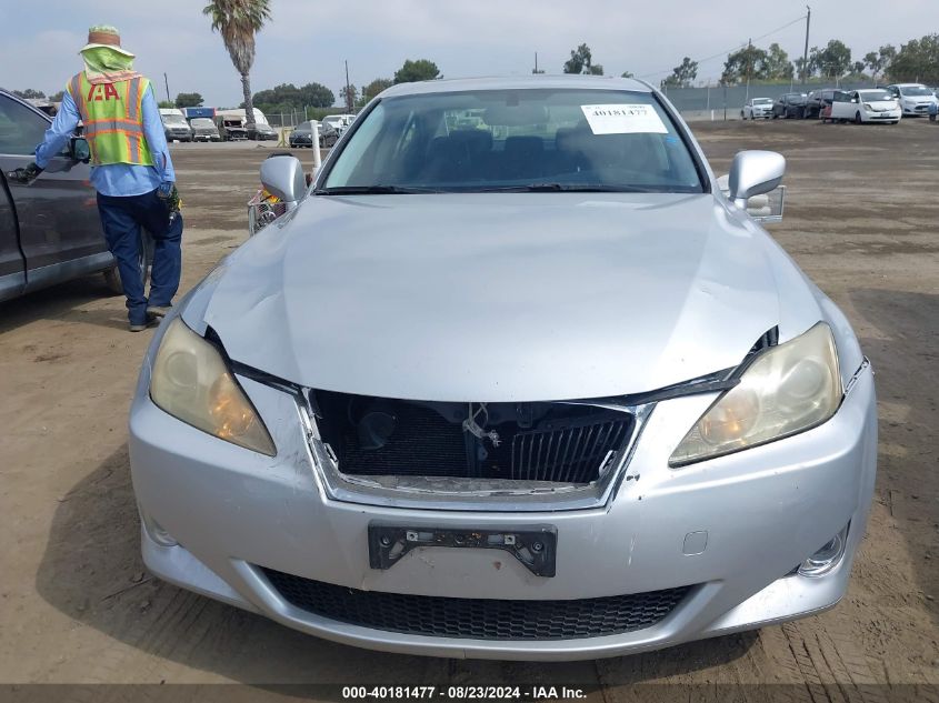 2008 Lexus Is 250 VIN: JTHBK262682079230 Lot: 40181477