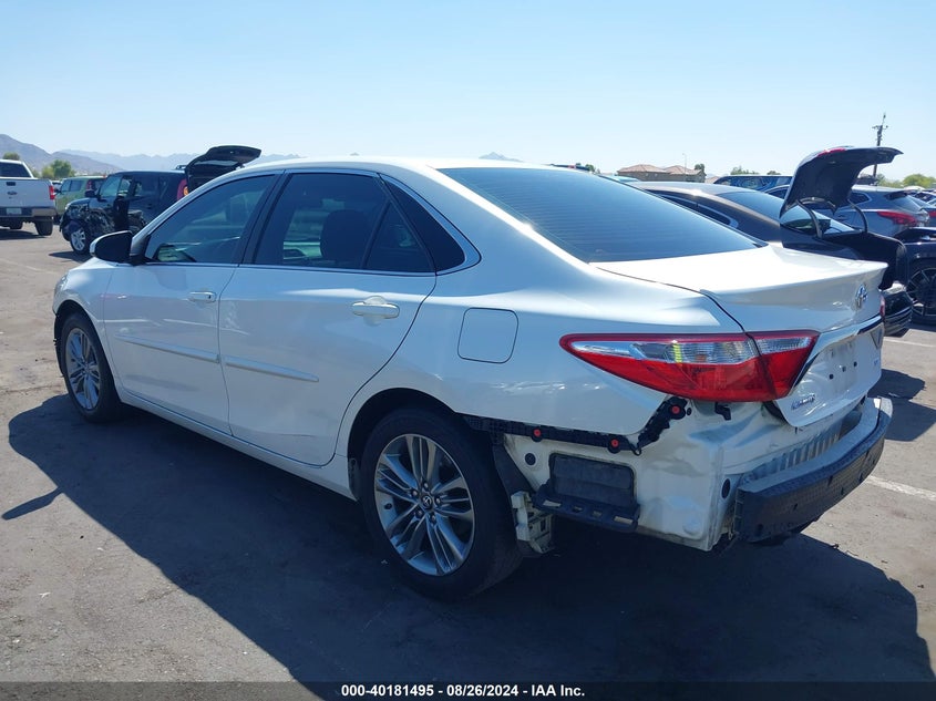 2017 TOYOTA CAMRY SE - 4T1BF1FK2HU363535