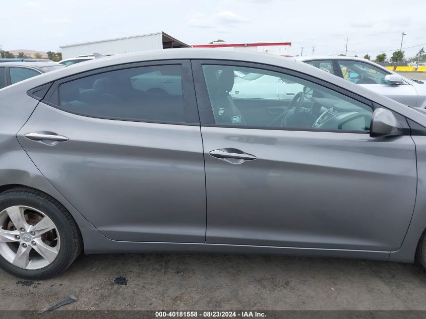 2012 Hyundai Elantra Gls Pzev VIN: 5NPDH4AE4CH111363 Lot: 40181558