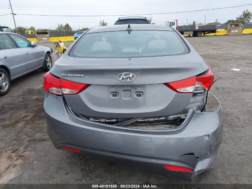 2012 Hyundai Elantra Gls Pzev VIN: 5NPDH4AE4CH111363 Lot: 40181558