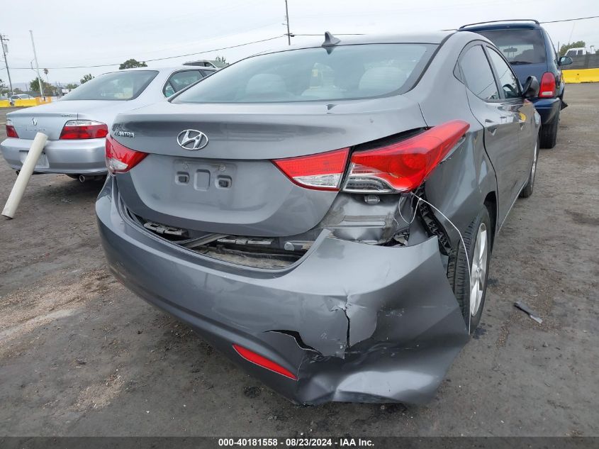 2012 Hyundai Elantra Gls Pzev VIN: 5NPDH4AE4CH111363 Lot: 40181558