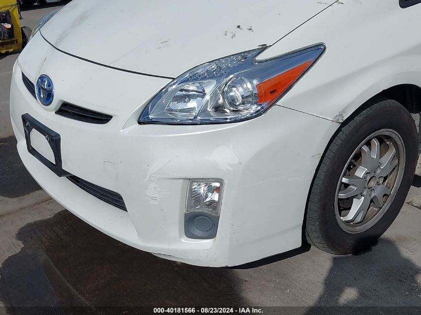 2011 Toyota Prius Two VIN: JTDKN3DU7B1390360 Lot: 40181566