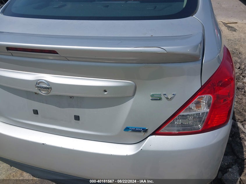 2016 Nissan Versa 1.6 Sv VIN: 3N1CN7AP4GL870627 Lot: 40181567