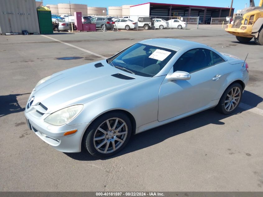 2006 Mercedes-Benz Slk 350 VIN: WDBWK56F56F105828 Lot: 40181597