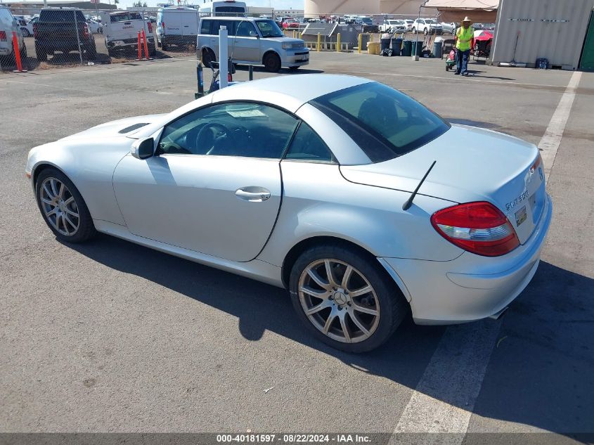 2006 Mercedes-Benz Slk 350 VIN: WDBWK56F56F105828 Lot: 40181597