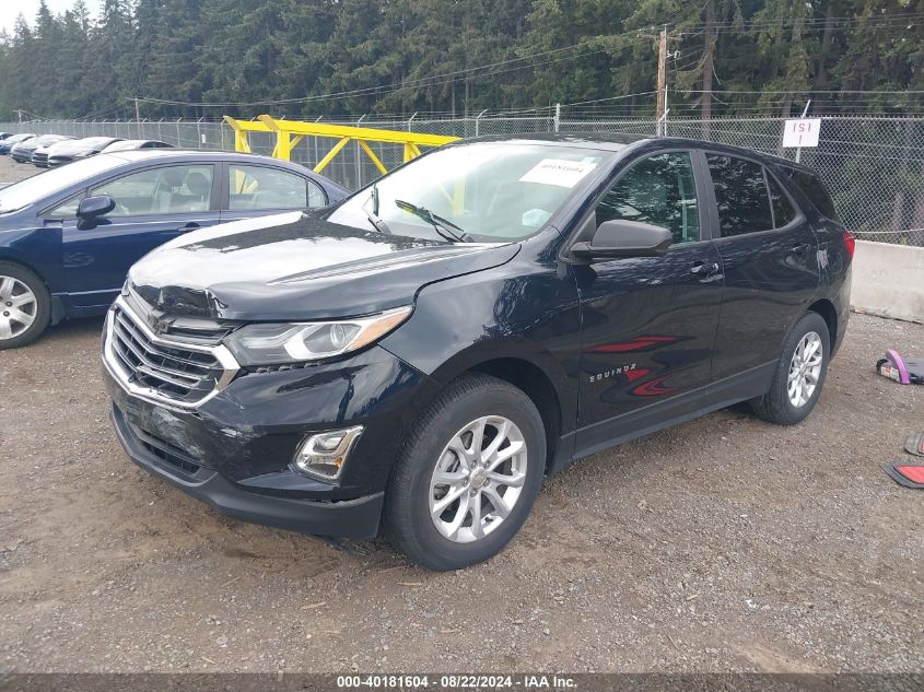 2021 Chevrolet Equinox Awd Ls VIN: 3GNAXSEV6MS115885 Lot: 40291150