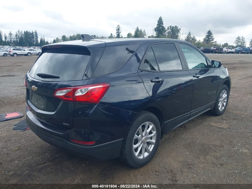 2021 Chevrolet Equinox Awd Ls VIN: 3GNAXSEV6MS115885 Lot: 40291150