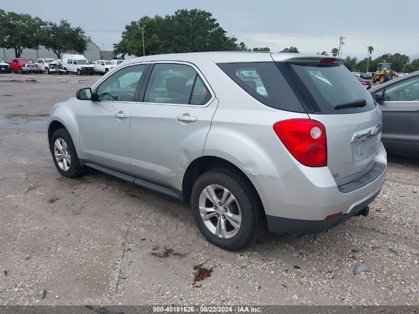 2CNALBEW5A6395933 2010 Chevrolet Equinox Ls