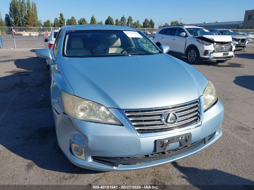 2011 Lexus Es 350 VIN: JTHBK1EG5B2436721 Lot: 40181641