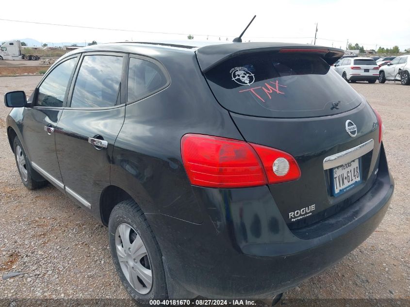 2011 Nissan Rogue S VIN: JN8AS5MV3BW666243 Lot: 40181670