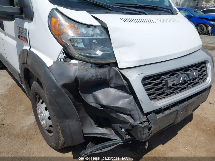 VIN 3C6TRVCG0KE539115 2019 RAM PROMASTER 2500 2500 HIGH