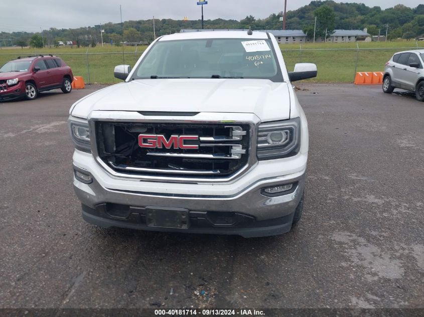 2016 GMC Sierra 1500 Slt VIN: 3GTP1NEC4GG292057 Lot: 40181714