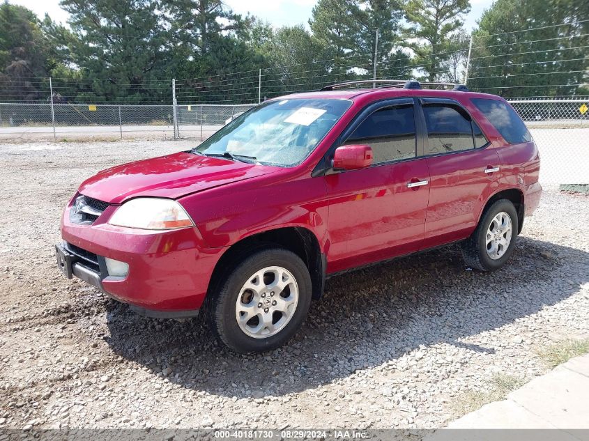 2003 Acura Mdx VIN: 2HNYD18733H537325 Lot: 40181730