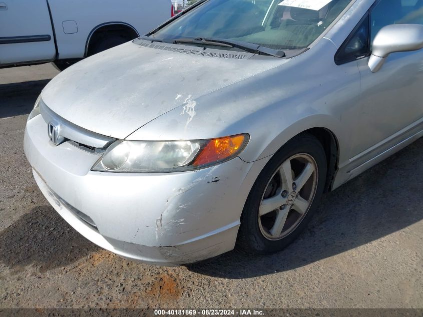 2006 Honda Civic Lx VIN: 2HGFA16576H506480 Lot: 40181869