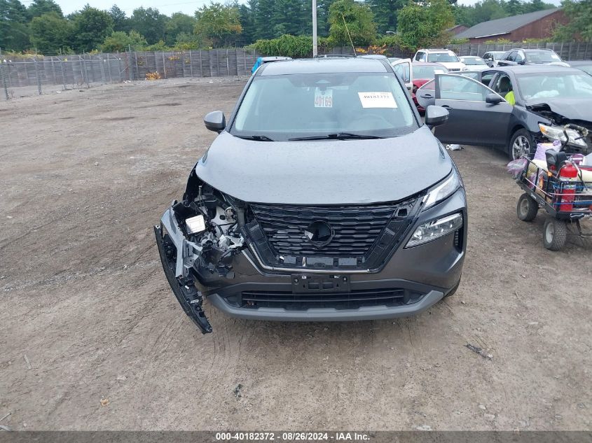 2022 Nissan Rogue Sv Intelligent Awd VIN: 5N1BT3BB9NC698545 Lot: 40182372