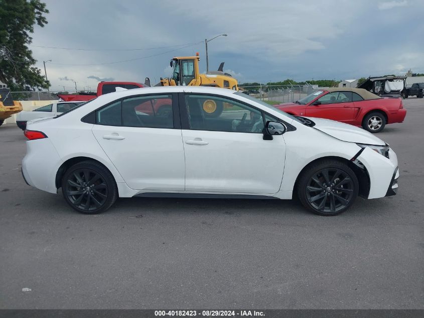 2023 Toyota Corolla Se VIN: 5YFS4MCE8PP165256 Lot: 40182423