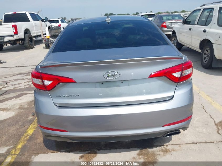 2016 Hyundai Sonata Se VIN: 5NPE24AF6GH322987 Lot: 40182432