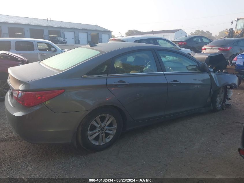 2013 Hyundai Sonata Gls VIN: 5NPEB4AC5DH550156 Lot: 40182434