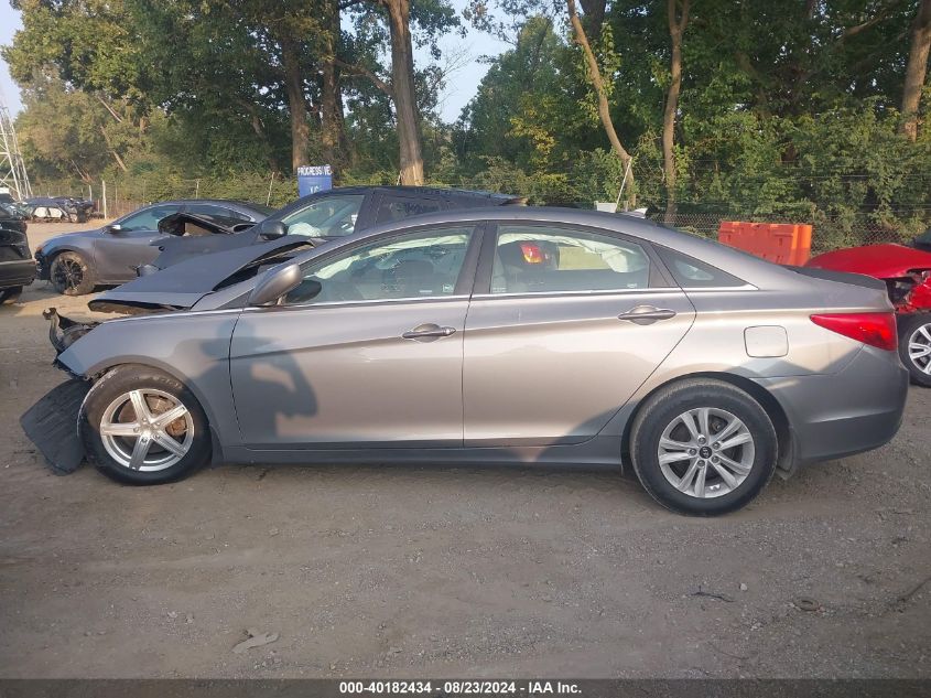 2013 Hyundai Sonata Gls VIN: 5NPEB4AC5DH550156 Lot: 40182434