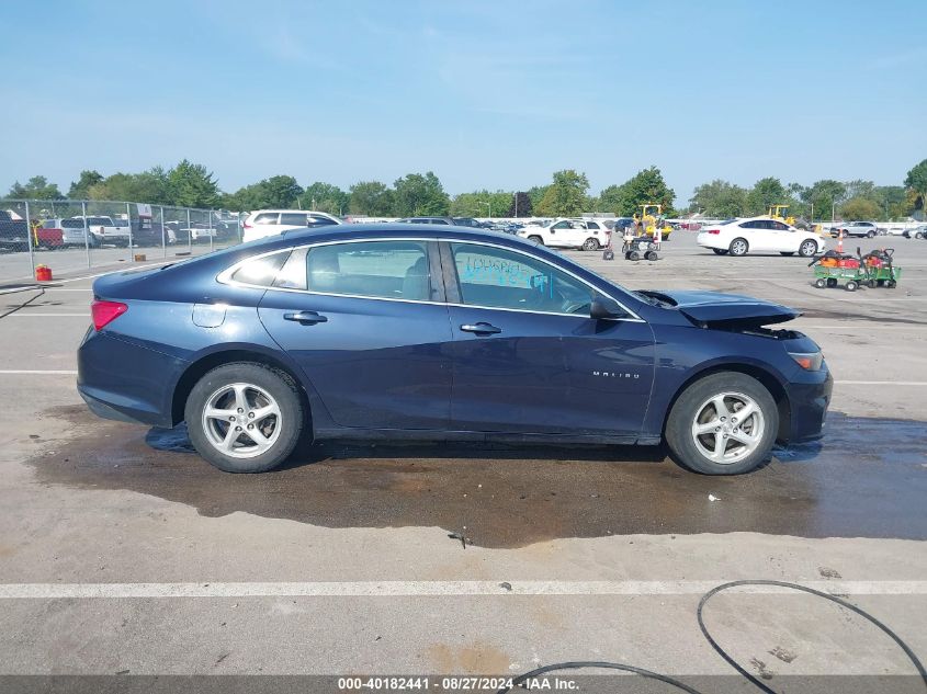 2016 Chevrolet Malibu Ls VIN: 1G1ZB5ST6GF304164 Lot: 40182441