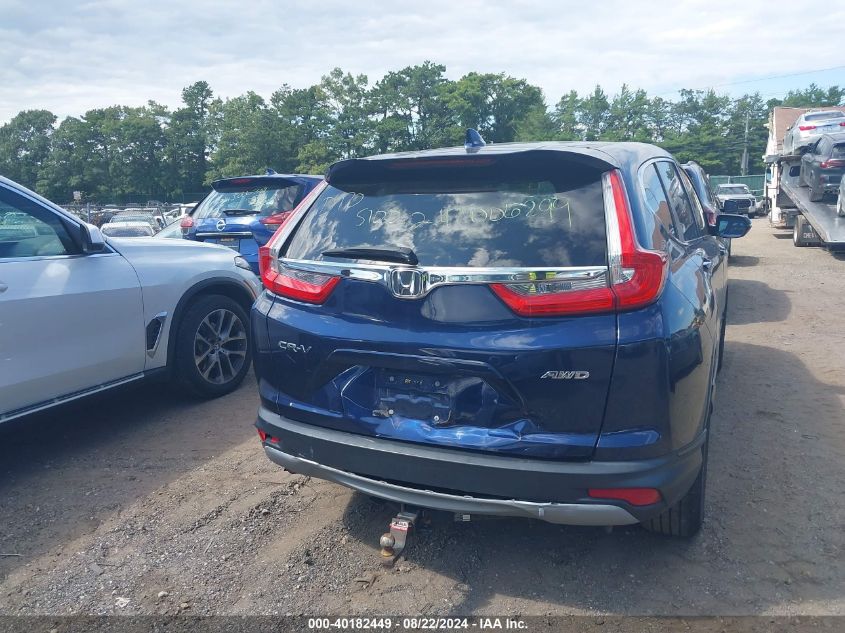 2018 HONDA CR-V EX - 2HKRW2H57JH643791