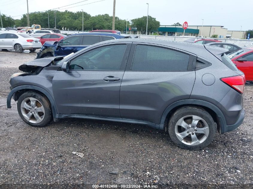 2016 Honda Hr-V Lx VIN: 3CZRU5H35GM740863 Lot: 40182458