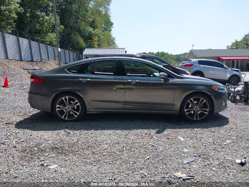 2019 FORD FUSION TITANIUM - 3FA6P0D93KR124299