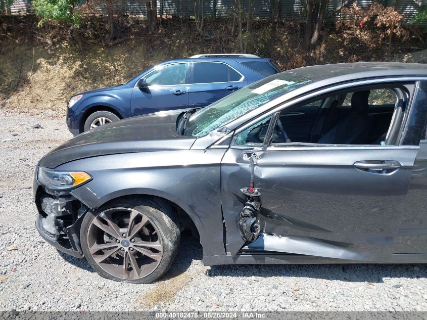 2019 Ford Fusion Titanium VIN: 3FA6P0D93KR124299 Lot: 40182478