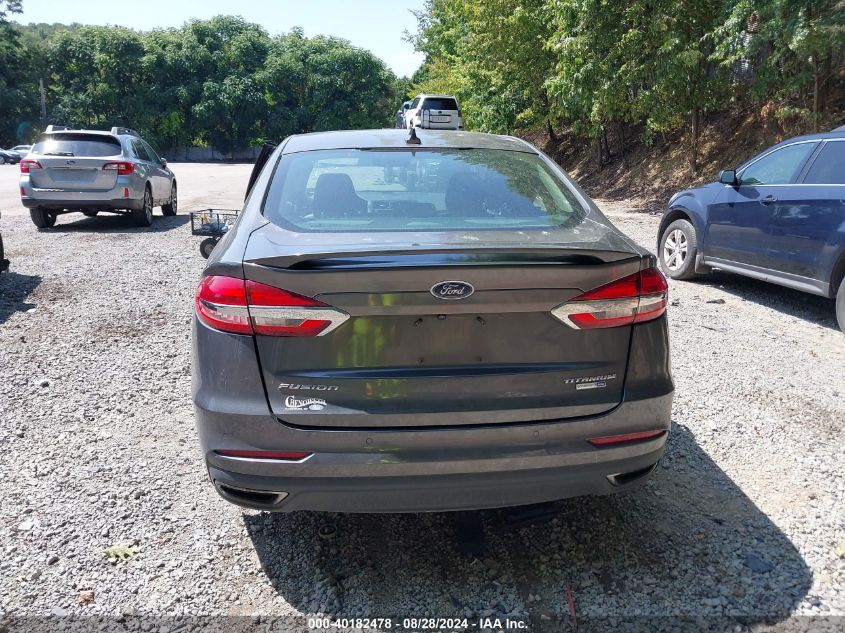 2019 FORD FUSION TITANIUM - 3FA6P0D93KR124299