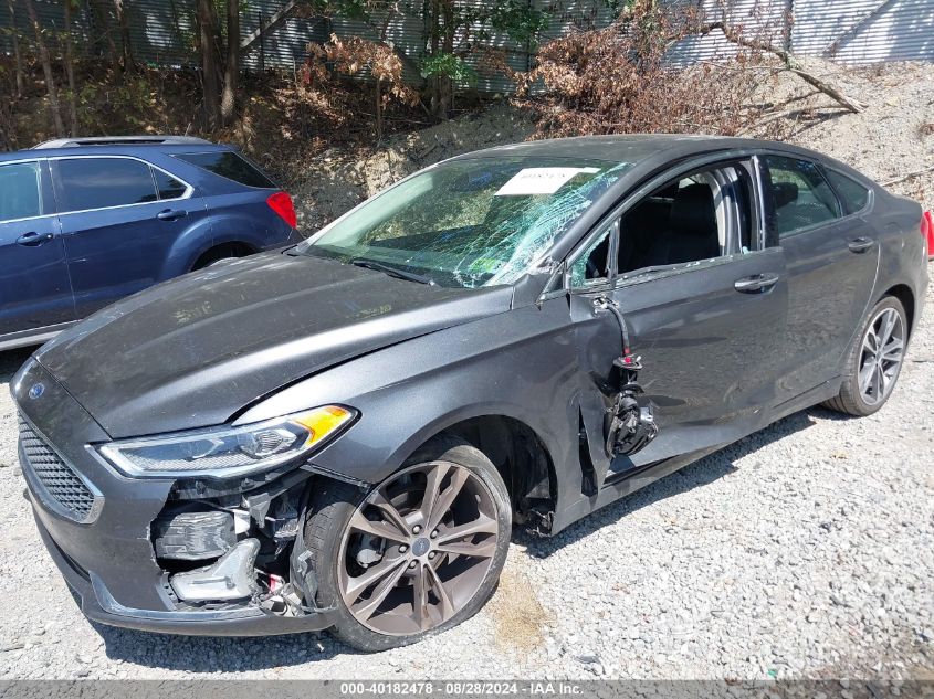 2019 FORD FUSION TITANIUM - 3FA6P0D93KR124299