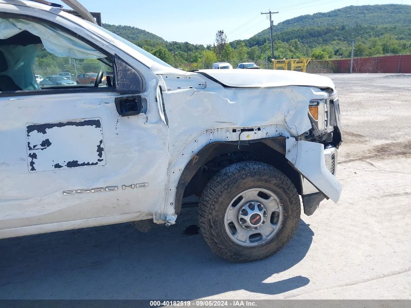 2021 GMC Sierra 2500Hd 4Wd Regular Cab Long Bed VIN: 1GT39LE70MF213530 Lot: 40182519