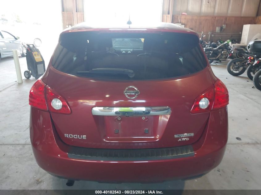 2013 Nissan Rogue S VIN: JN8AS5MV1DW148618 Lot: 40182543