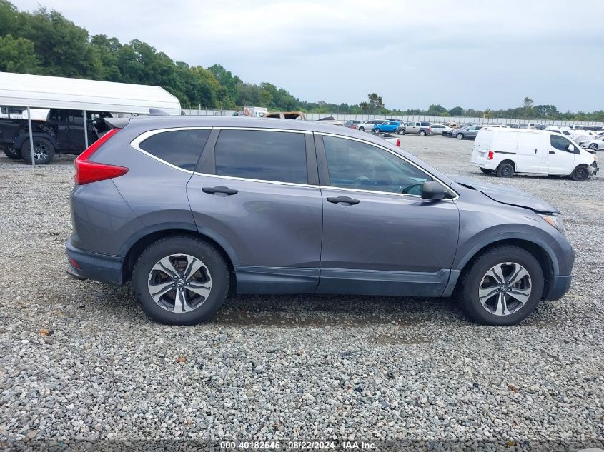 2017 Honda Cr-V Lx VIN: 5J6RW5H38HL001788 Lot: 40182545