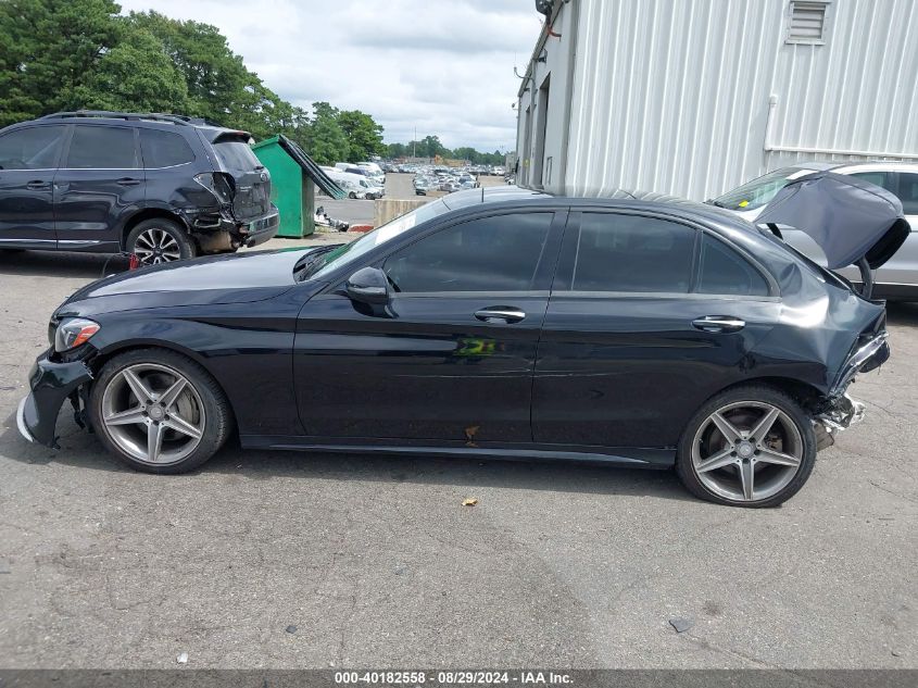 2016 Mercedes-Benz C 300 4Matic/Luxury 4Matic/Sport 4Matic VIN: 55SWF4KB7GU176455 Lot: 40182558