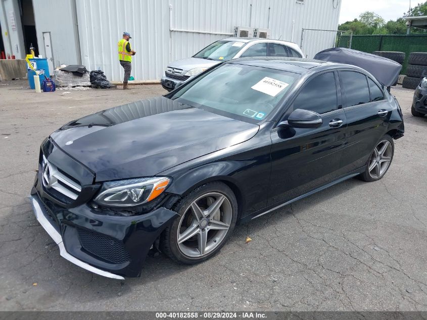 VIN 55SWF4KB7GU176455 2016 Mercedes-Benz C 300, 4Ma... no.2