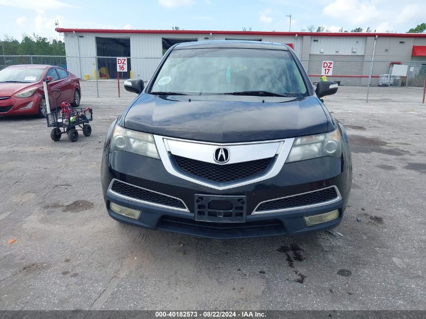 2013 Acura Mdx Technology Package VIN: 2HNYD2H31DH504022 Lot: 40182573