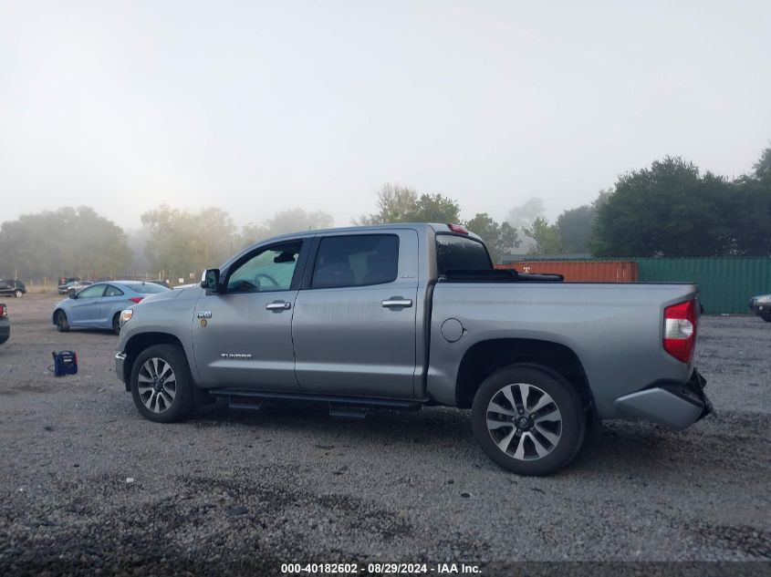 2019 Toyota Tundra Limited 5.7L V8 VIN: 5TFFY5F12KX250298 Lot: 40182602