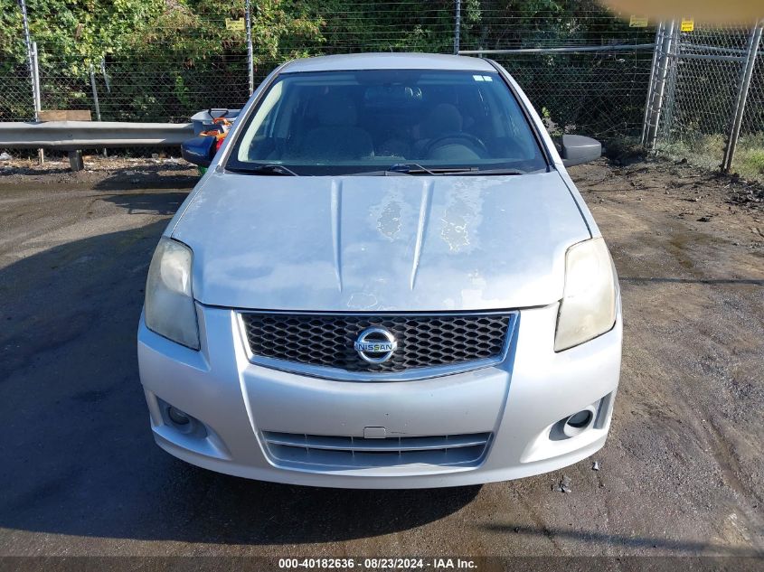 2010 Nissan Sentra 2.0Sr VIN: 3N1AB6AP9AL698631 Lot: 40182636