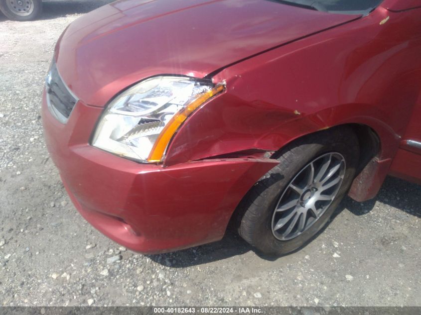 2010 Nissan Sentra 2.0S VIN: 3N1AB6AP6AL654358 Lot: 40182643