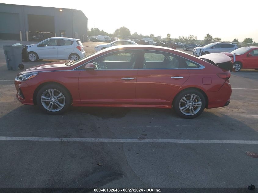 2018 Hyundai Sonata Sel VIN: 5NPE34AF4JH692436 Lot: 40182645