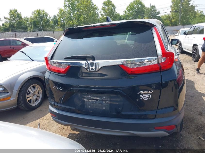 2018 Honda Cr-V Ex-L/Ex-L Navi VIN: 5J6RW2H85JA001033 Lot: 40182669