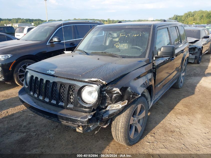 2017 Jeep Patriot High Altitude 4X4 VIN: 1C4NJRFBXHD205717 Lot: 40182694