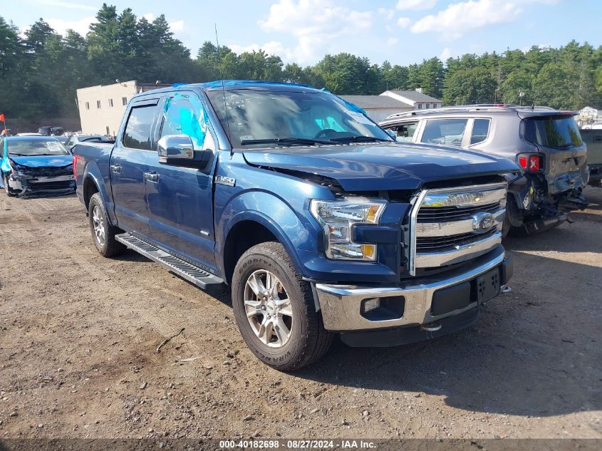 2016 FORD F-150 LARIAT - 1FTEW1EP2GFC64117