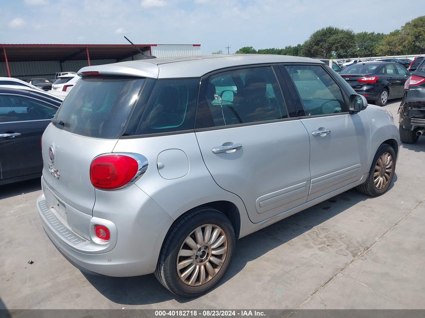 2014 Fiat 500L Easy VIN: ZFBCFABH4EZ019581 Lot: 40182718