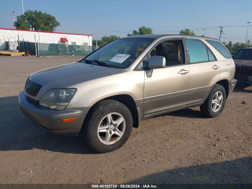 1999 Lexus Rx 300 VIN: JT6HF10U0X0041871 Lot: 40182724